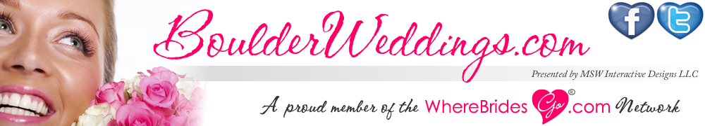 Plan your Boulder wedding with BoulderWeddings.com